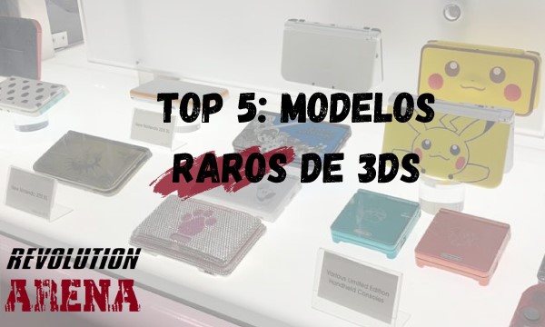 Top 5: Modelos raros de Nintendo 3DS