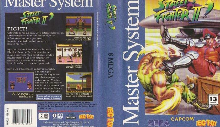 Street Fighter II: a história da versão para Master System que foi lançada somente no Brasil