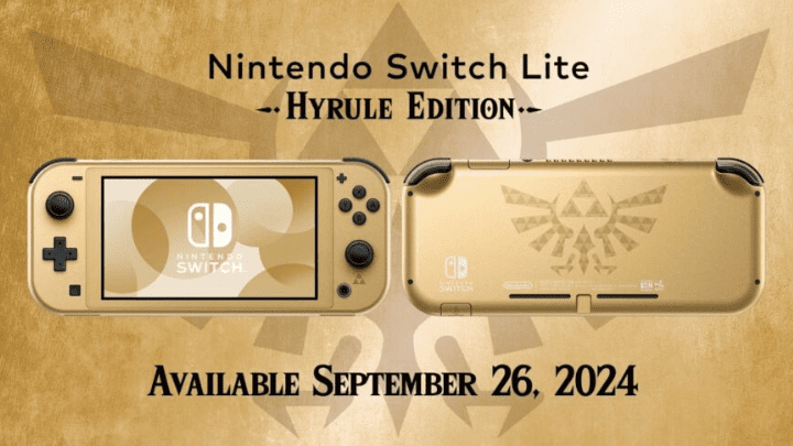 Nintendo Switch Lite ‘Hyrule Edition’ será lançado com Echoes of Wisdom